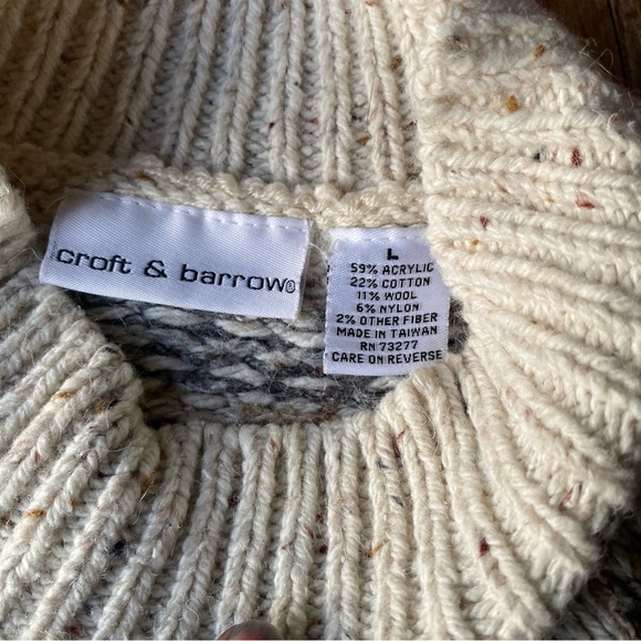 Classic Winter Sweater • Croft & Borrow • L • Cozy • Vintage - Picture 2 of 5